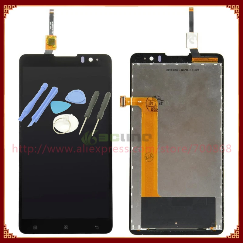 

LCD Display Screen With Touch Screen Digitizer Assembly For Lenovo S898t S898 + Free Tools Free Shipping