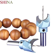 SHINA 1PC Carbide Woodworking Router Bit Buddha Beads Ball Knife 6-30mm Woodworking Tools Wooden Beads Drill Tool Milling Cutter SHINA 1PC Carbide Woodworking Router Bit Buddha Beads Ball Knife 6-30mm Woodworking Tools Wooden Beads Drill Tool Milling Cutter