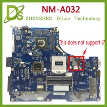 KEFU Y510P VIQY1 NM-A032 REV:1.0 Y510P laptop motherboard for Lenovo Y510P NM-A032 GT750/755 100% tested motherboard