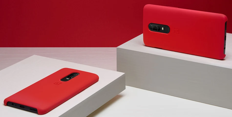 Официальный Oneplus 6/6 T чехол на заднюю панель силиконовый песчаник нейлоновый Карбон бампер