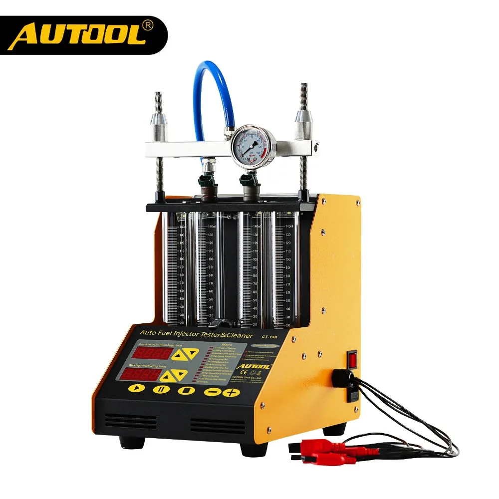 AUTOOL CT150 Car Injector Tester Ultrasonic Cleaning Auto Fuel
