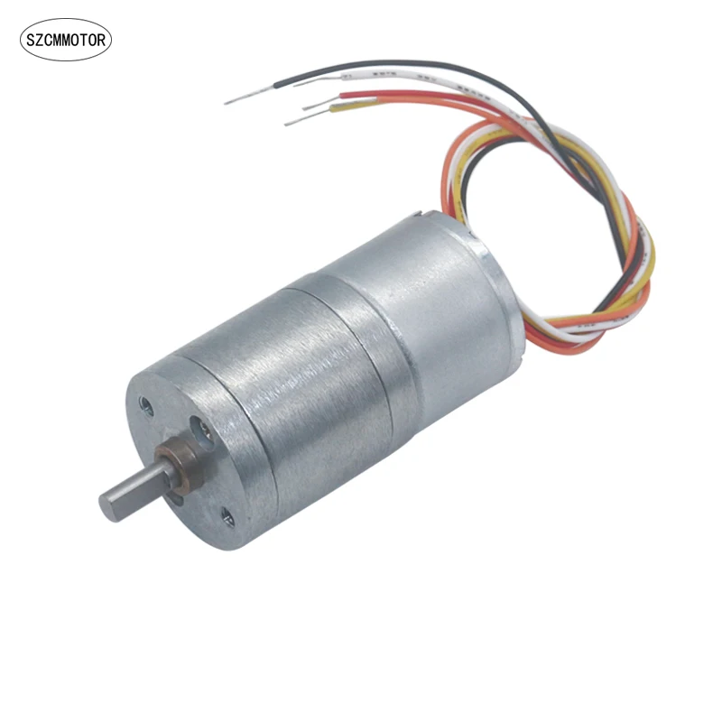 

High Quality Wholesale Low Speed 25mm 12v 24v Gearbox DC Reducer Geared Brushless Motor for Electric Valve