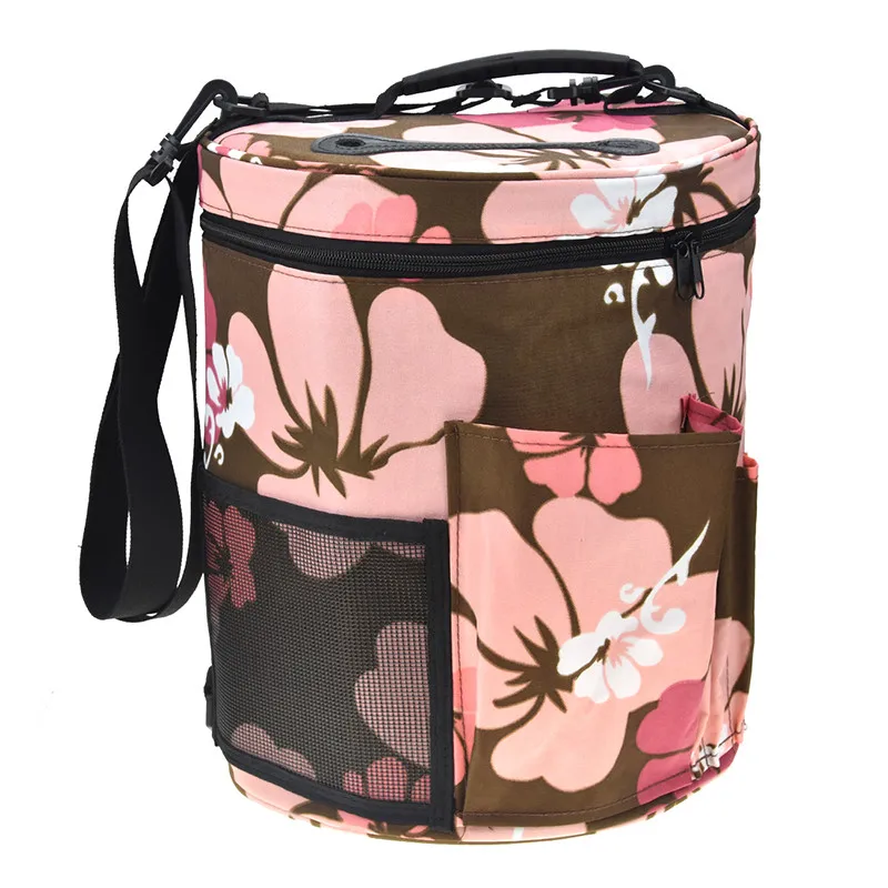 Looen Brand Practical Yarn Case Yarn Storage Knitting Yarn Bag Big Capacity Women Mom Home Crochet Hook Thread Yarn Storage Bag  (11)