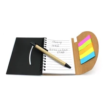 Креативный Многофункциональный крафт-бумага 70 листов спираль блокнот на подкладке блокнот с ручкой 125 шт Липкие заметки