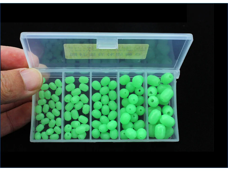 GLUREE-100PcsSet-Luminous-Beads-Set-Fishing-Space-Beads-PVC-Soft-Cylindrical-Floating-Green-Fishing-Tackel-Accessories_03