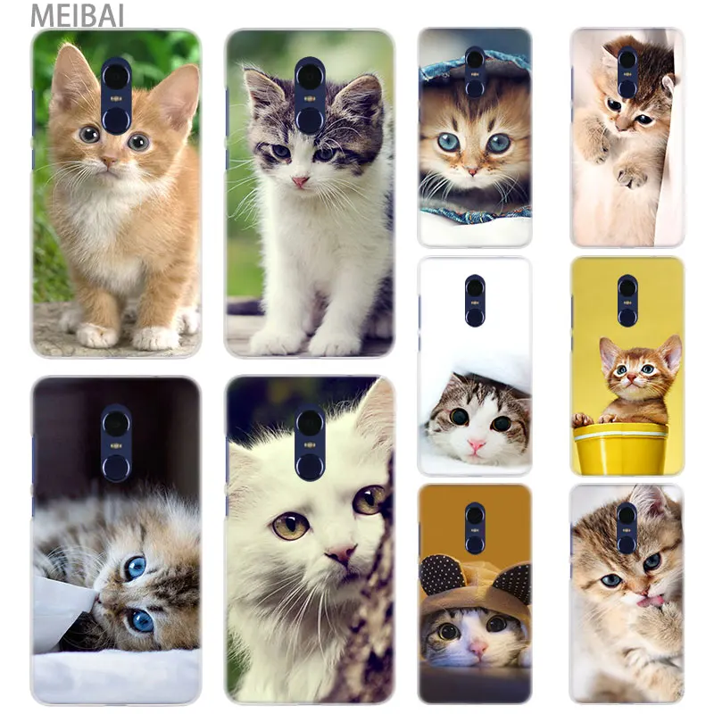 

MEIBAI Cute Kittens hard case for Xiaomi Remdi note 7 5a 4 5 3 4x Redmi 6 pro 6a cover Redmi S2 5a 5 plus 3s