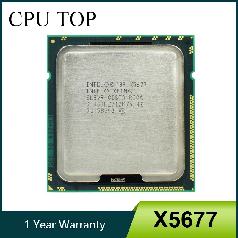 Процессор Intel Xeon X5677 SLBV9 3 46 ГГц/12M/6 4 GT/s LGA1366 | Компьютеры и офис