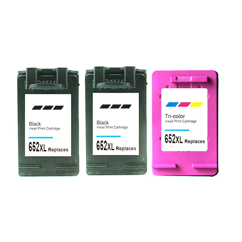 Чернильные картриджи совместимые с hp652 652XL 652 Deskjet 1115 1118 2135 2136 2138 3635 3636 3835 4535 4536 4538