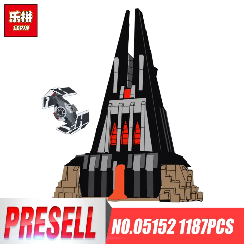 

New 05152 Star Toys Wars legoings 75251 Darth Vader`s Castle Set Building Blocks Bricks Assembly Toys Christmas Birthday Gifts