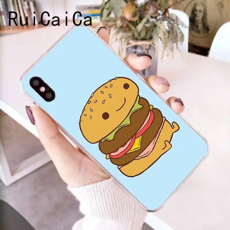 Cute food french fries burger pizza