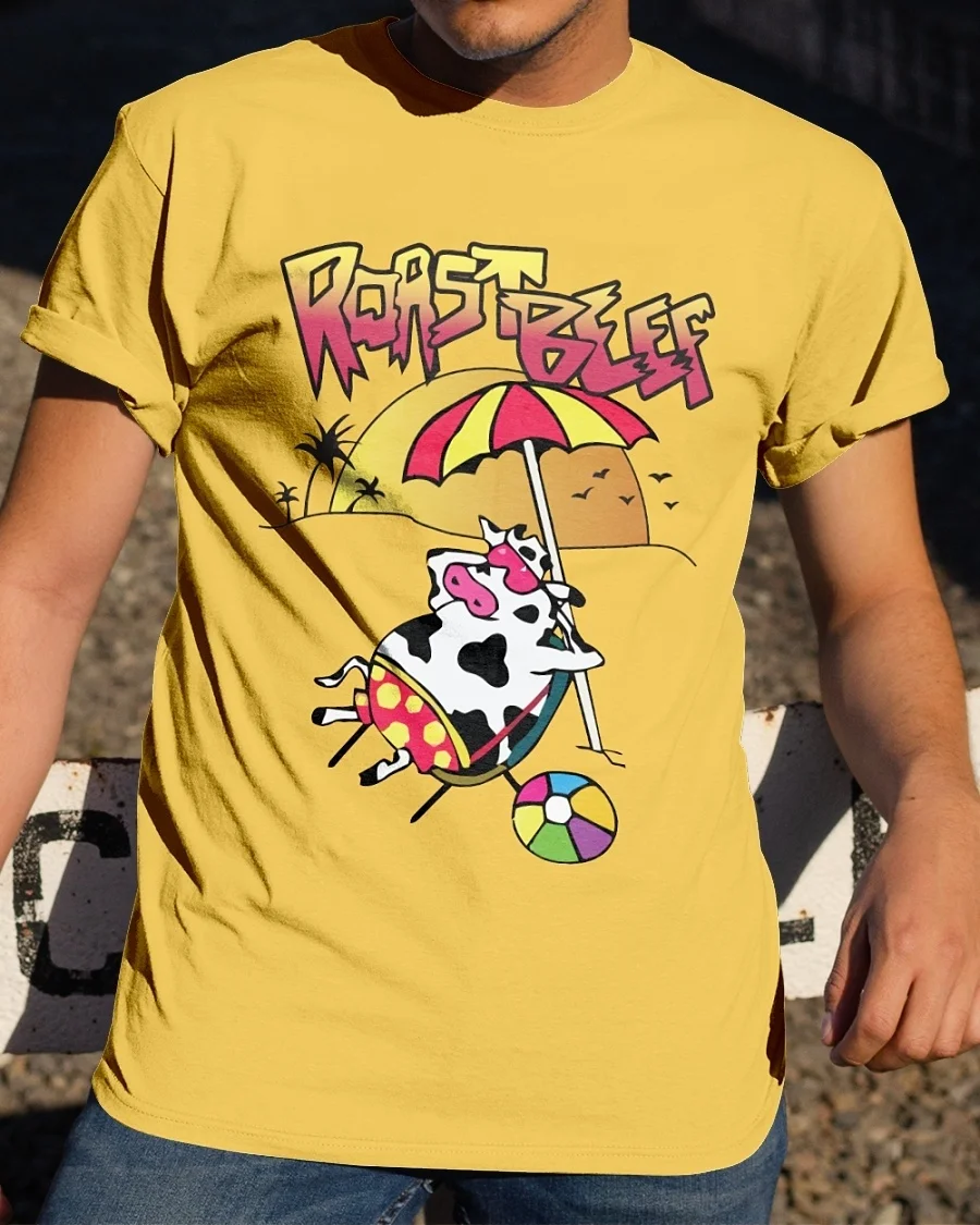 Kuakuayu HJN unisexe rôti de boeuf Dustin T-Shirt 80s Vintage mode étranger choses 3 T-Shirt graphique