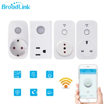 

Broadlink SP3 SP2 SP3S EU UK UK CL smart home timer smart Wifi socket plug Alexa Echo Google home page IFTTT voice control