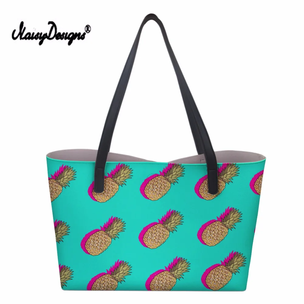 Kawaii الأناناس نمط النساء حقائب حقائب كتف السيدات محفظة Crossbody الأنثوية Sac حمل الأعلى مقبض مخصص حقيبة 2019