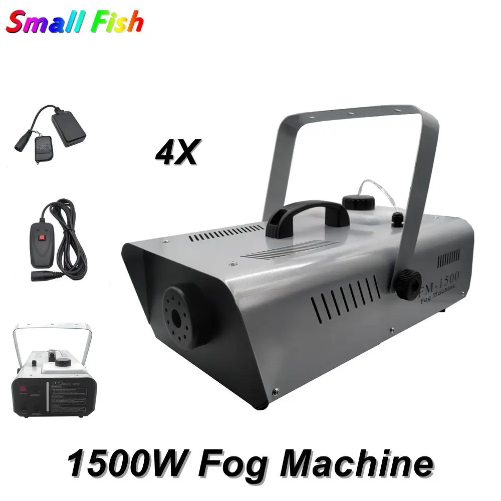

1500W Fog Machine DMX 512 Smoke Machine Professional 1500W Fogger For Wedding Stage Light Party Night Club Light Dj Equipments