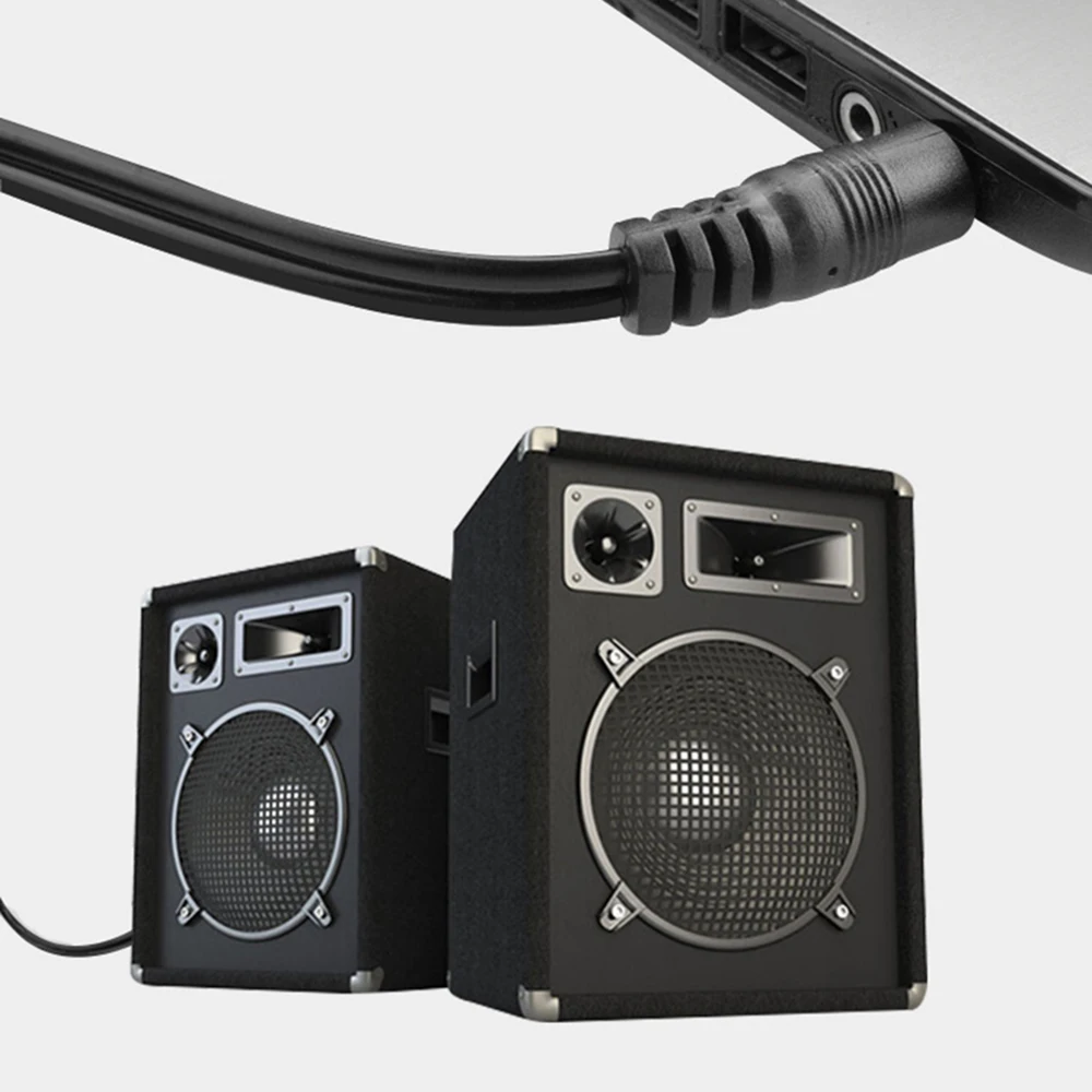 Аудиокабель 2RCA 3 5 аудиокабель RCA с разъемом мм AUX 1 м/2 м/3 м для усилителей DJ