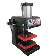 Small 15 * 20 cm Car Tyre Press Heat Transfer Machine Flat heat transfer machine 110V and 220V