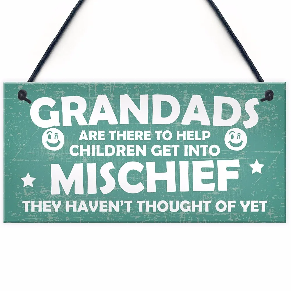Meijiafei I/’m Not Retired I/’m A Professional Grandad Home Accessory Gift Sign//Plaque Cute Retirement Gift for Grandads 10x5