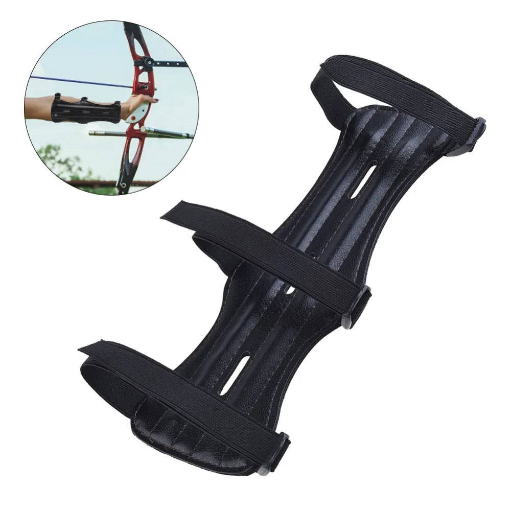 RUNACC black Durable Archery Arm Guard Comfortable Archery Armguard
