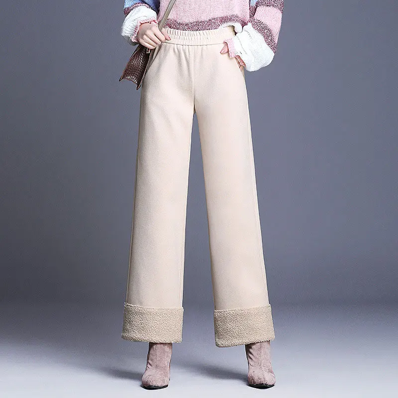 wool trousers women