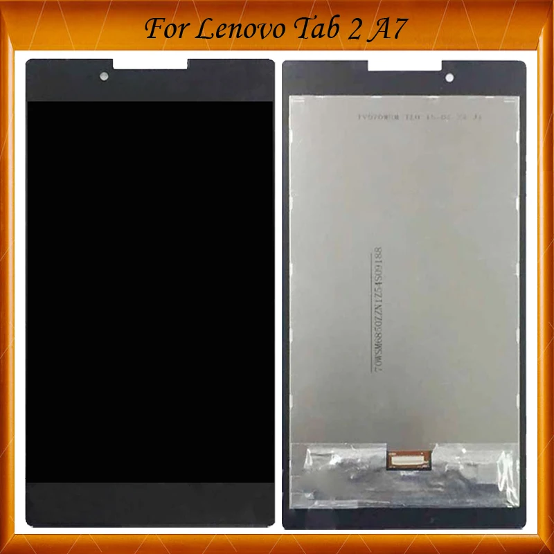 

For Lenovo Tab 2 A7 A7-30 A7-30D A7-30DC A7-30GC A7-30HC A7-30H LCD Display Touch Screen Assembly Replacement Black Color