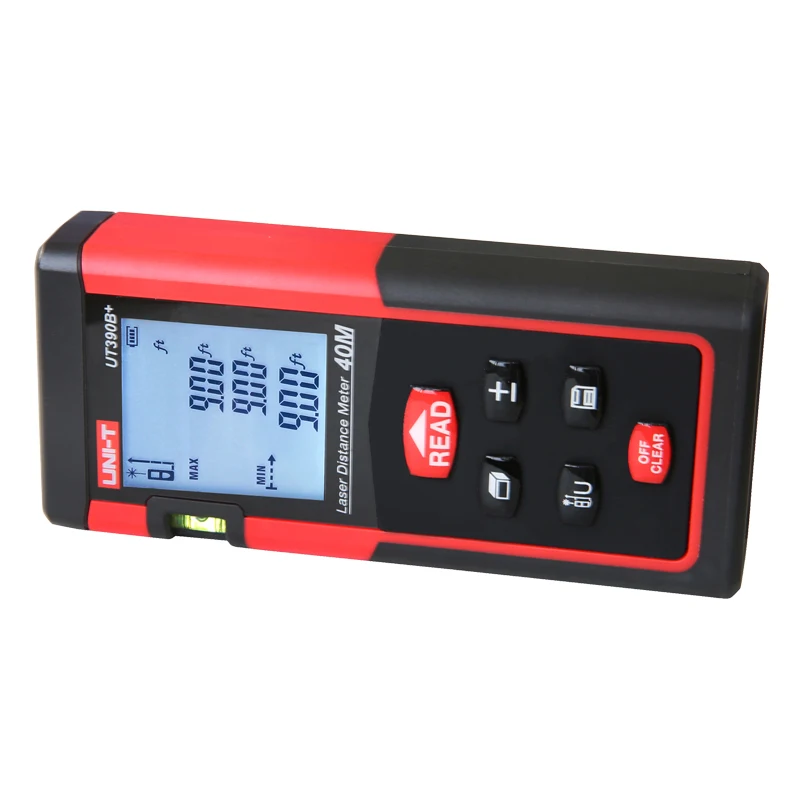 Cena UNI T UT390B + profesjonalna laserowa miernik odległości dalmierz 40m pomiar do polowania dalmierz laserowy Telemetro dalmierz