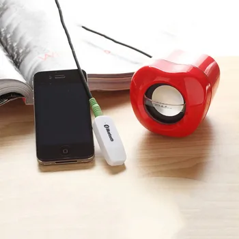 

Bluetooth AUX Wireless Portable Mini Black Bluetooth Music Audio Receiver Adapter 3.5mm Stereo Audio Switch