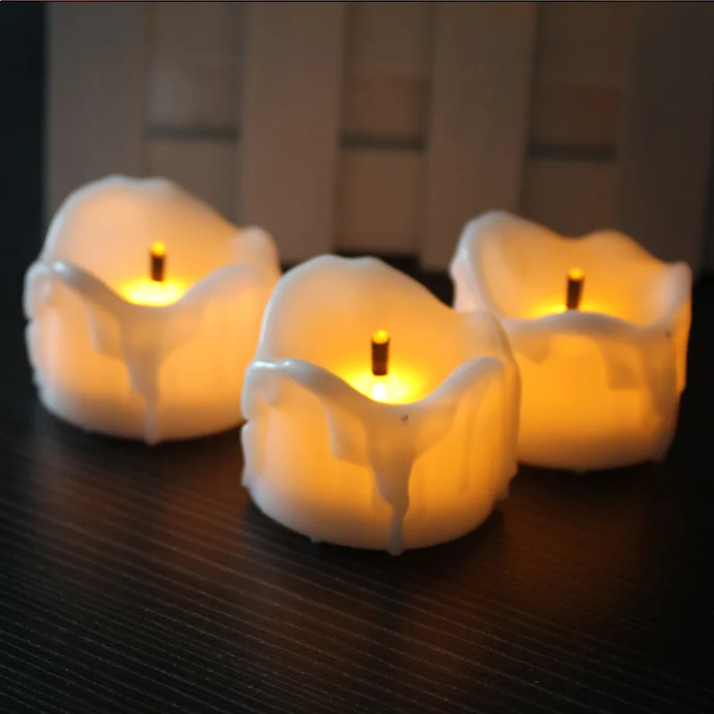 real effect melting candle