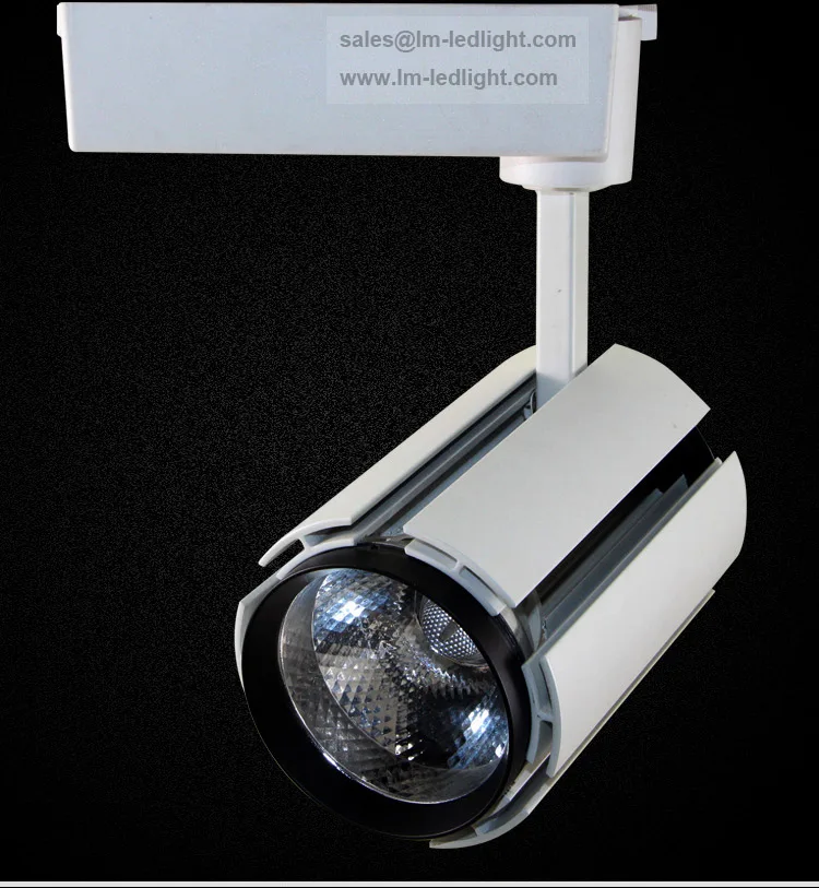 

Led track spotlight 30W LED track light 85-265V led lamp rails spot track lighting