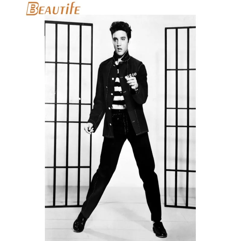 На заказ Elvis Presley холст Шелковый плакат Новинка печать ваша собственная картина на стену комнаты Холст плакат больше размера - Цвет: 4