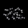 40 New Plastic Transparent Decorative Push Pins Thumbtacks Steel Point Bulletin Board Office School Stationery Supplies ► Photo 1/6