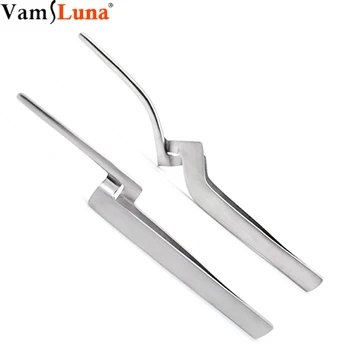 

8Pcs Dental Articulating Paper Holding Forceps Straight Curved Dental Surgical Holding Stainless Steel Instruments