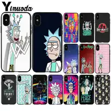 

Yinuoda Rick And Morty Drop Resistance Smartphone Case for Apple iPhone X XR MAX 8PLUS 7PLUS 7 8 6S 5 SE Case