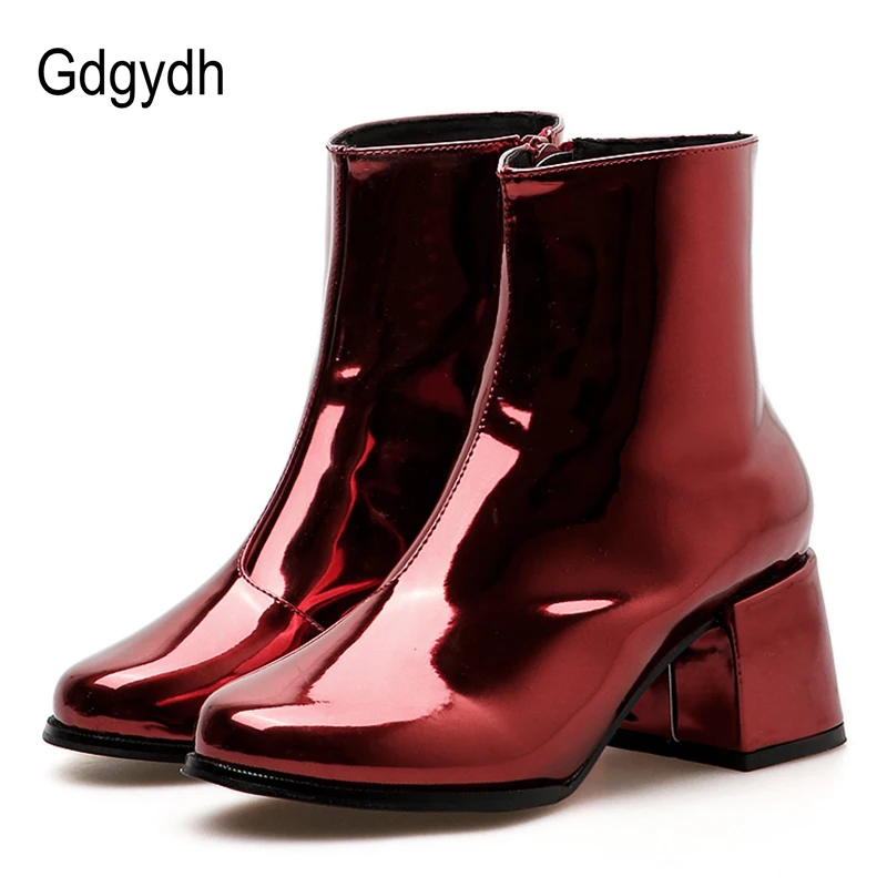 www.bagssaleusa.com : Buy Gdgydh Wholesale 2018 Autumn Boots Women Chunky Heel Comfortable Ankle ...