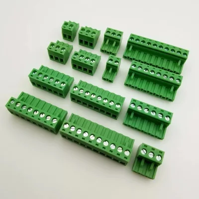 

10PCS/Lot 5.08mm Pitch Connector KF2EDGK 2P/3P/4P/5P/6P/7P/8P/9P/10P/12P Pluggable Screw Through Hole Terminal Block