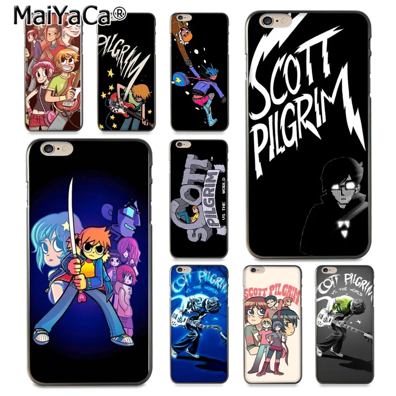 Роскошный мягкий чехол MaiYaCa Scott Pilgrim vs. the World для iPhone 8 7 6 6S Plus X 10 5 5S SE