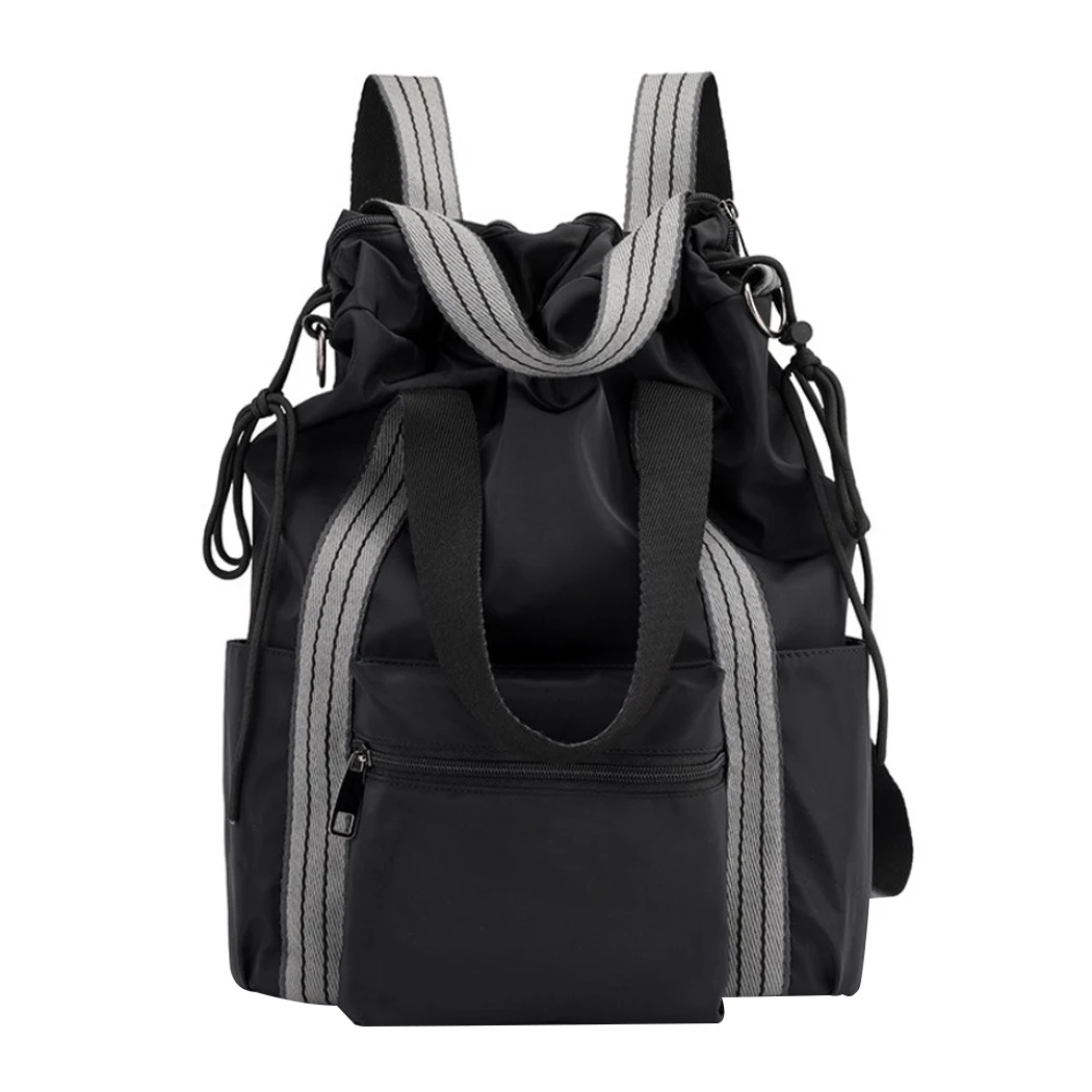 New Fashion Mummy Backpack Zipper Diaper Backpack Simple Large Capacity