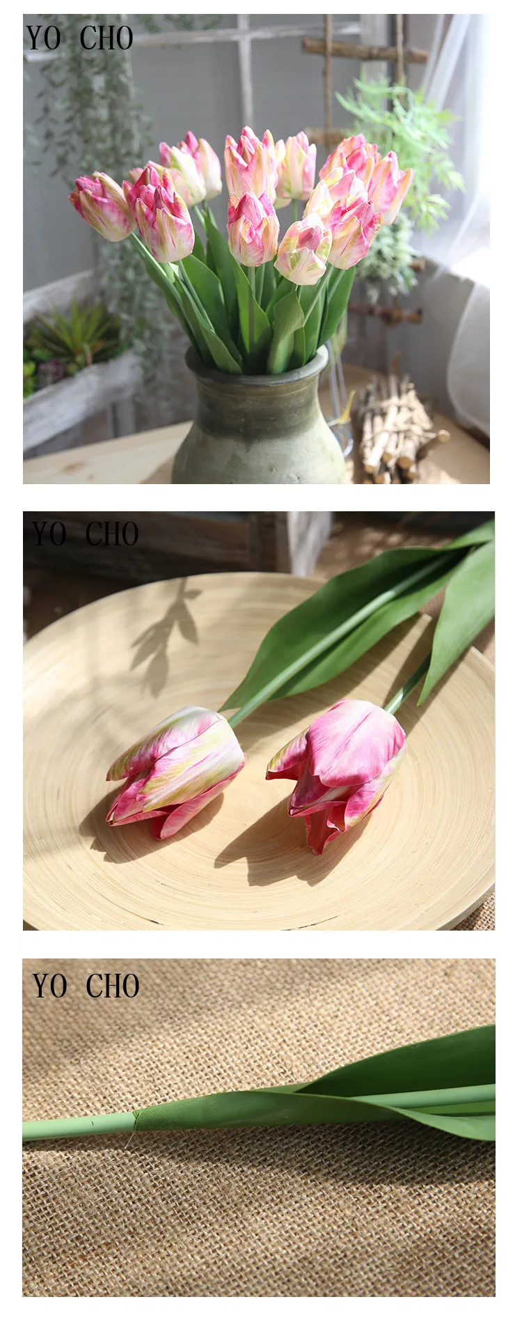3D print tulip simulation flower  10