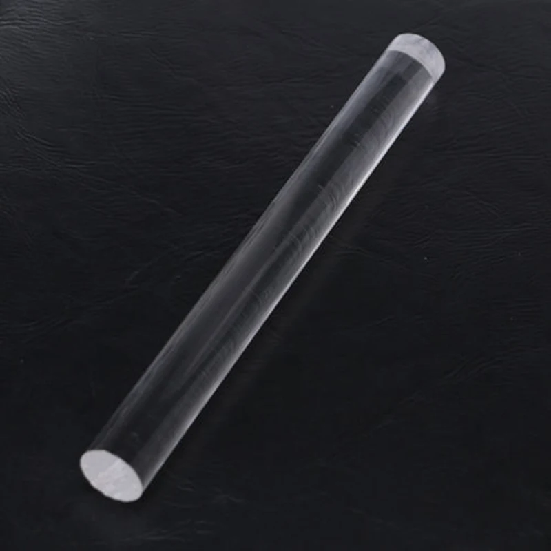 

Pro Clear Acrylic Roller Rolling Pin Sculpey Polymer Fimo Clay Craft Tool 20*2cm