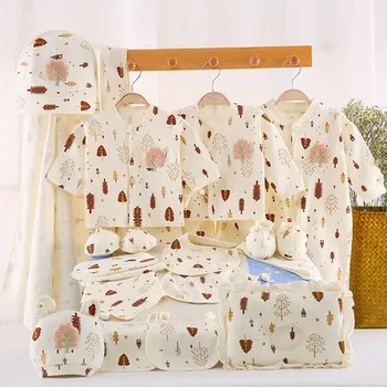 

Baby's Sets Baby Clothing organic cotton newborn clothes 21 pieces baby set infant clothing vetement bebe fille roupa para bebe