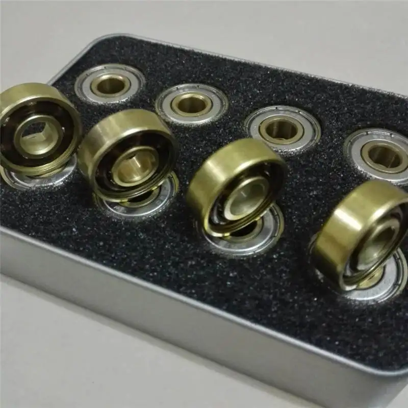 Japy تزلج 16 قطعة أحذية التزلج تحمل 608zz BSB سرعة الذهب الكروم الصلب مصغرة الكرة شعاعي الكرة تحمل ل حذاء تزلج بعجلات