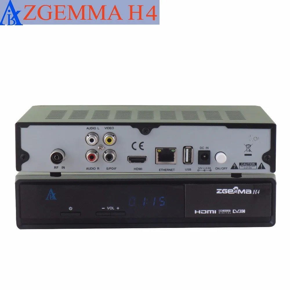 5 pcs/lot zgemma H4 picture in picture cable tv decoder triple cable