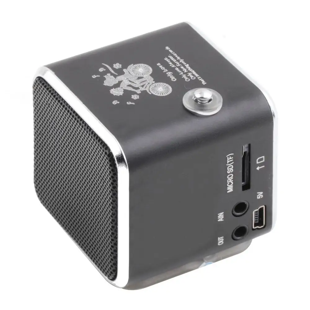 Портативный Micro TF USB мини Динамик музыкальный плеер Портативный FM Радио стерео mp3 телефон ноутбук MP3 MP4 плеер мини Динамик