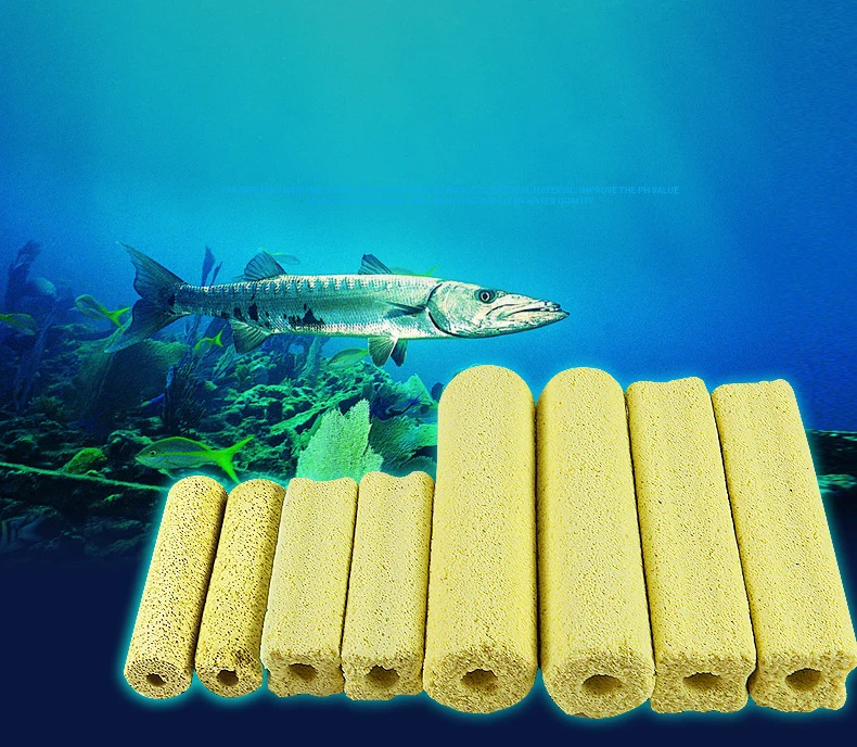 NuoNuoWell 4 шт-упаковка био аквариумная система фильтрации для разведения рыб в пруду медиа инфракрасные бактерии дома очистки воды PH контроль био Бакки стержень