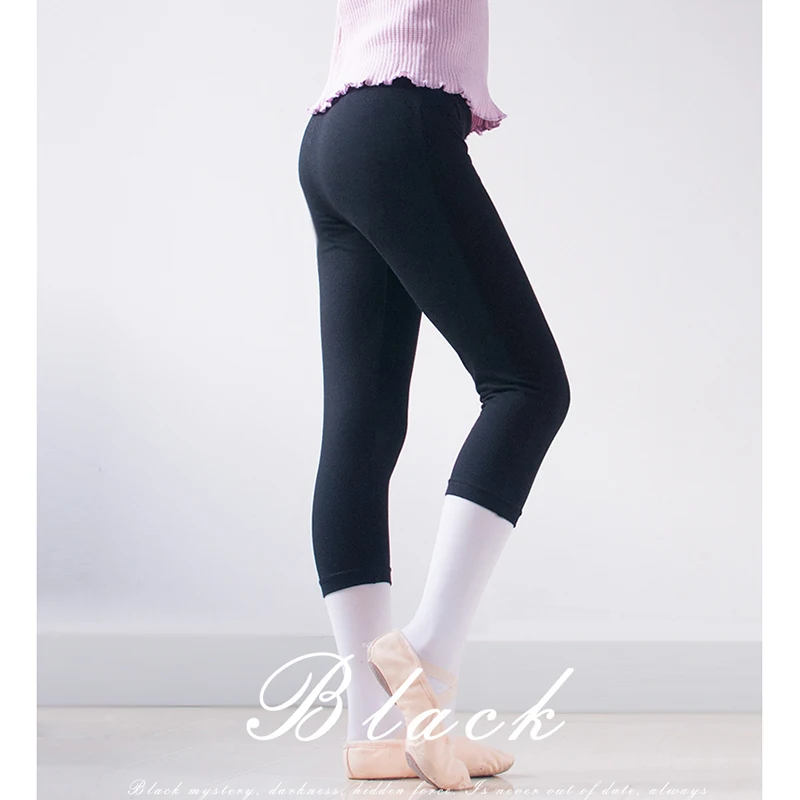 Girls Capri Leggings Ballet Dance Pants Women Tight Stretch Gymnastics Jogging Yoga Ballet Dancewear Ballerina Trousers XC-9028 (7)