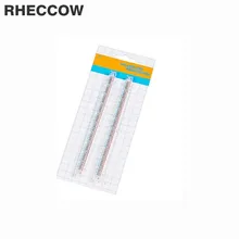 RHECCOW 10 шт./партия тестовая макетная плата 200 точка 17,4*1*0,85 см безsolderless печатная плата для хлеба и тестовые точки экспериментальная печатная плата