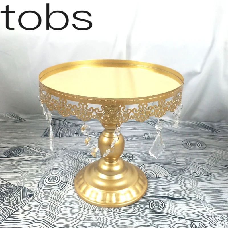 

Gold Crystal cake stand set mirror& metal surface face fondant cupcake sweet table candy bar table decorating