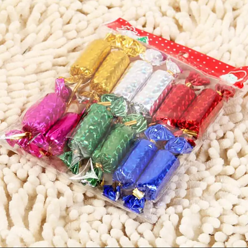 

12PCS Hanging Balls Candy Shape Christmas Tree Baubles Ball Party Decoration Ornament