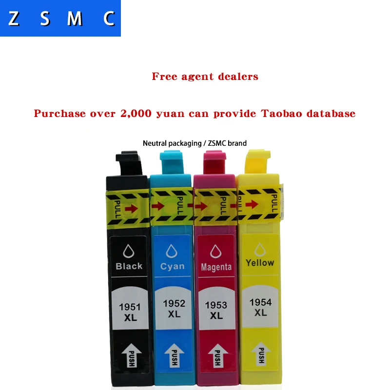 Cartucho de tinta para impresora epson 195 T1951, Compatible con xp 101, 4  Uds.|ink cartridge|cartridge for printerepson ink cartridges - AliExpress