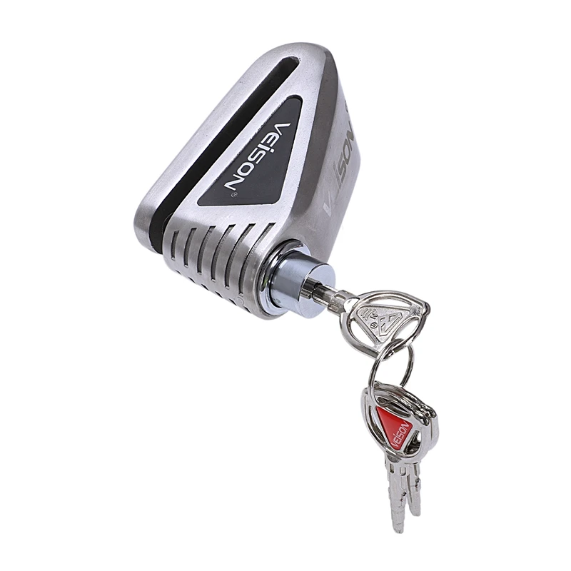 

Veison Motorcycle Security Disc Brake Lock Bicycle Mtb Bike Anti-Theft Lock Electric Car Lock Stainless Steel Waterproof Disc