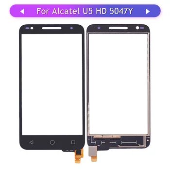 

20PCS Touch Screen For Alcatel U5 HD 5047 5047D 5047I 5047U 5047Y Touch Screen Touch Panel Glass Sensor Digitizer Replacement